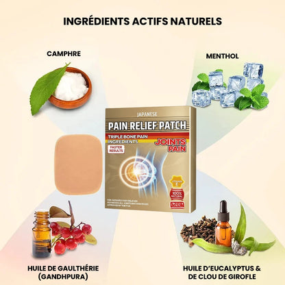 Patch antidouleur japonais