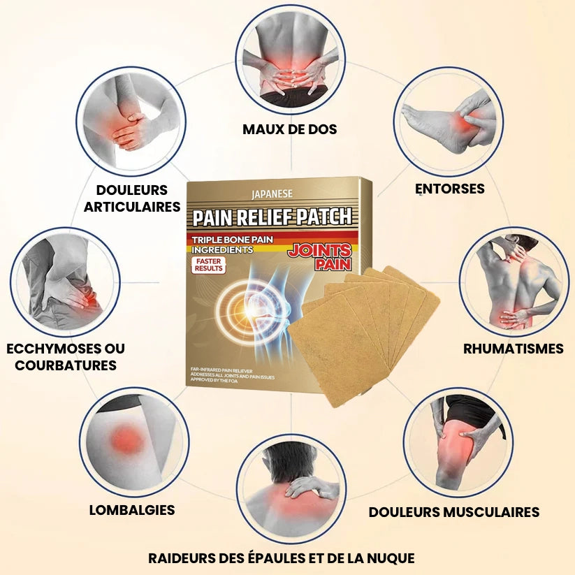 Patch antidouleur japonais