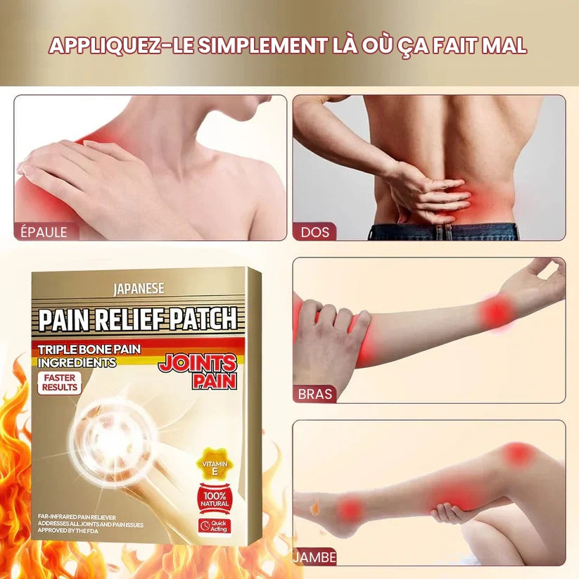 Patch antidouleur japonais